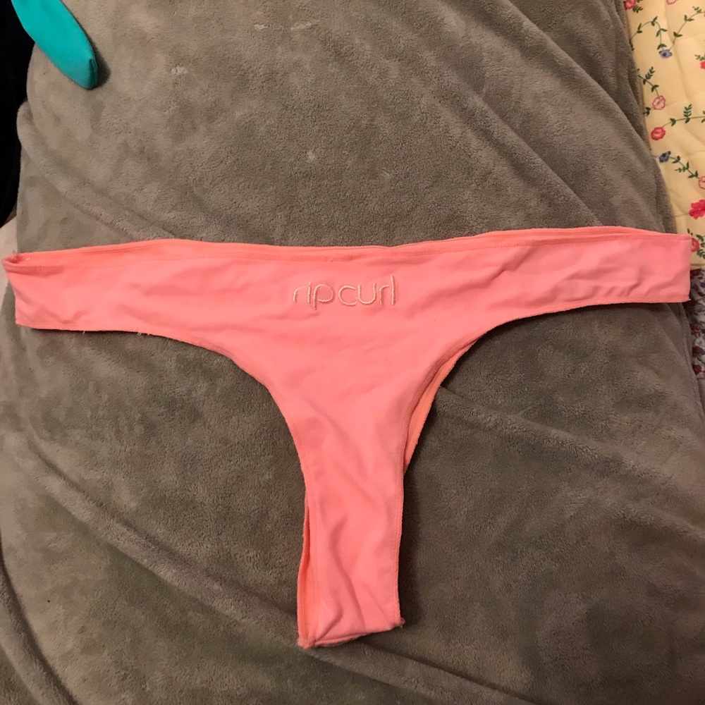 Pink rip curl bikini bottoms